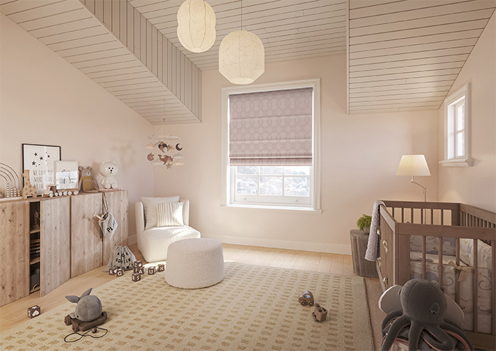 Aria, Rosequartz - Roman Blind - Image 6